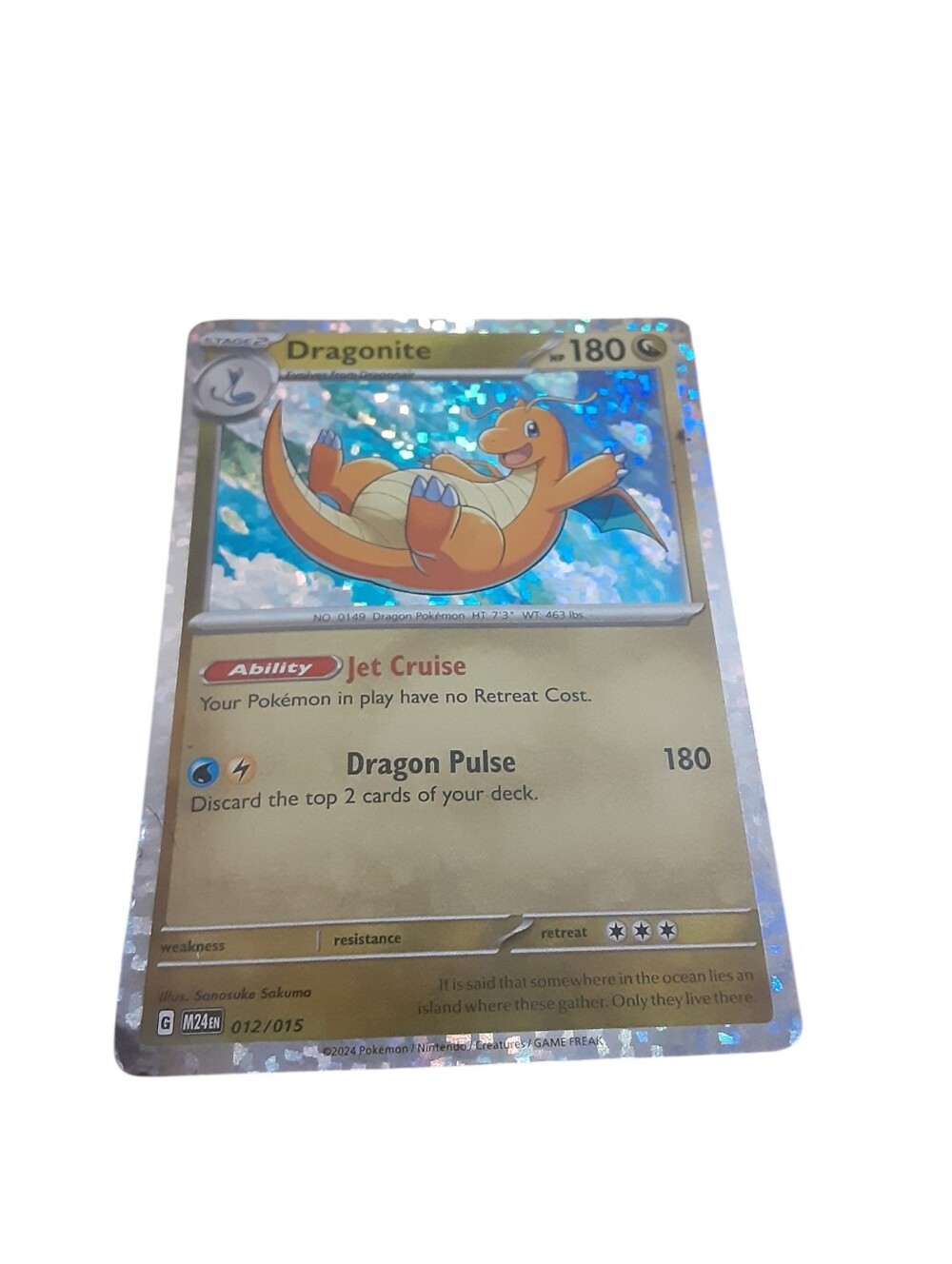 Dragonite Pokémon Card
